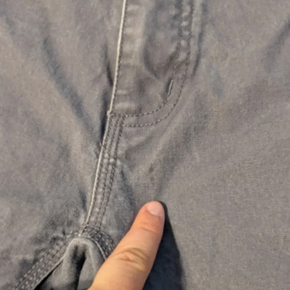 Mountain Khakis MK Mens 44x32 Gray Cotton Canvas‎ Pants Rugged Outdoor